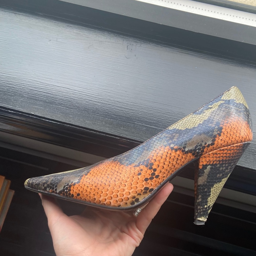 Mango faux python like size 40 ( copy celine )